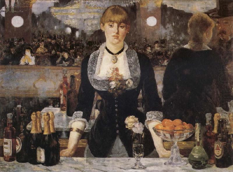 Edouard Manet A Bar at the Folies Bergere china oil painting image